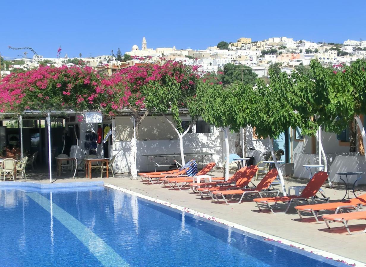 Santorini Camping & Hostel Fira  Exteriör bild